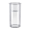 thumbnail image 2 of Goldfish Bowl Fish Tank Plastic Aquarium Clear Desktop Tank Black, Hydroponic Planter Top, Living Room Bedroom Home Decor, Multiple Sizes, 2 of 6