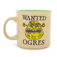 thumbnail image 2 of Taza Camper Silver Buffalo Shrek Wanted Ogres, 600 ml, cerámica, 2 of 8