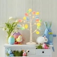 thumbnail image 5 of AuroraX Multicolor Led Easter Egg Tree Light Pre-Lit Artificial Spring Tree with Battery or Usb Power Glowing Desktop Centerpiece for Holiday Party Decor, 5 of 8