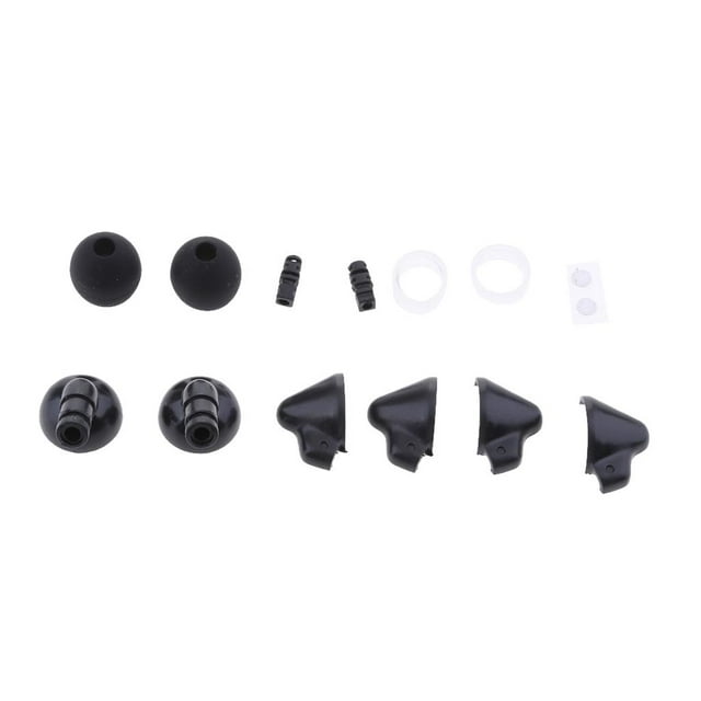 Piezas de Exteriores para Fijación de es In-ear Macarena Carcasa de auriculares negro