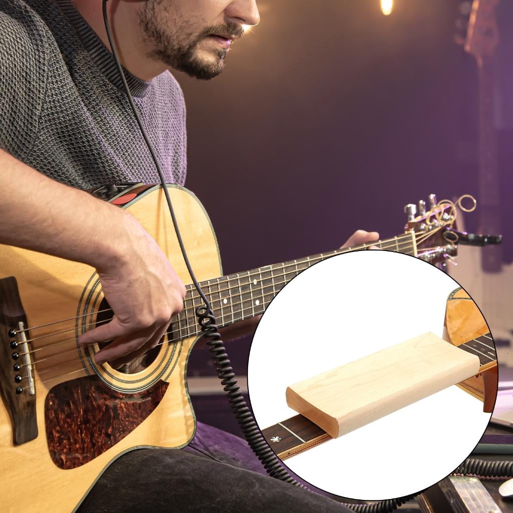 Yihuala Guitar Fret Leveling Luthier Tool Guitar File Grinding Block Guitar Sanding Block Fret Leveling Fingerboard Tool