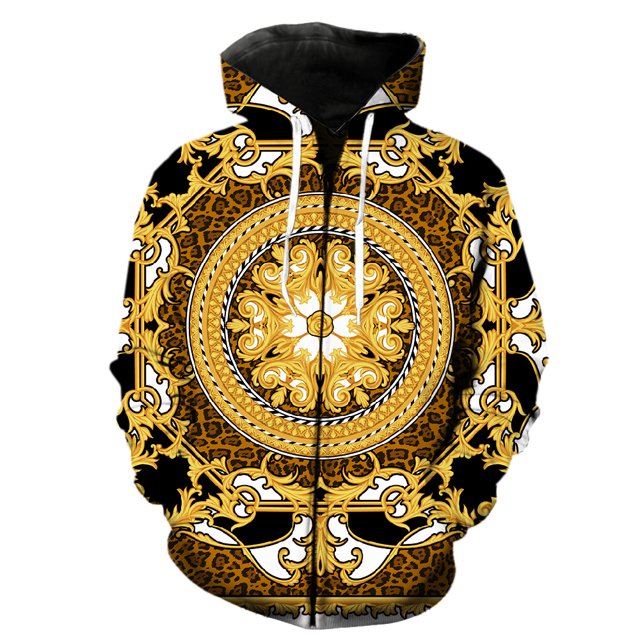 Sudadera con capucha y cremallera con estampado animal abstracto para hombre, divertida sudadera de hip hop, tops de moda, gran oferta 2024, estampado 3D, informal, de gran tamaño, genial