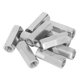 thumbnail image 4 of 10Pcs Coupling Nut Hex 304 Stainless Steel Rod Connector Nut M8 Thread Fastener Accessory, 4 of 5