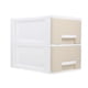 thumbnail image 1 of Drawer Type Storage Box Two Layer Storage Container Desktop Storage Holder, 1 of 4
