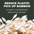 thumbnail image 3 of Bastoncillos de algodón y bambú Isshah, 1000 unidades, biodegradables, 3 of 8