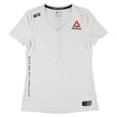 thumbnail image 2 of Reebok Womens We Are All Fighters Graphic T-Shirt ltgray M Reebok Graphic Tee, 2 of 3