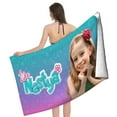 thumbnail image 5 of Like Nastya Gifts Beach Towel for Women Girl Birthday Inspired Fan Bath Outdoor Music Lover, 5 of 6