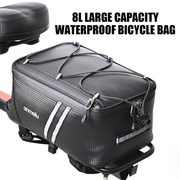 Limited Time Qaailabf Bicycle Case 8L Bike Bag Bike Bag With Rain Cover