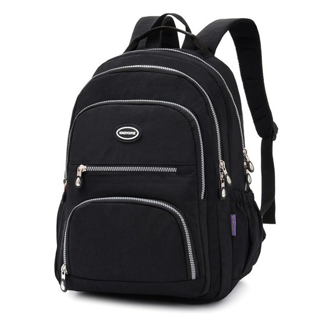 Mochila para ordenador portátil para mujer, morral escolar de nailon, Mochila de viaje para chica Fivean unisex