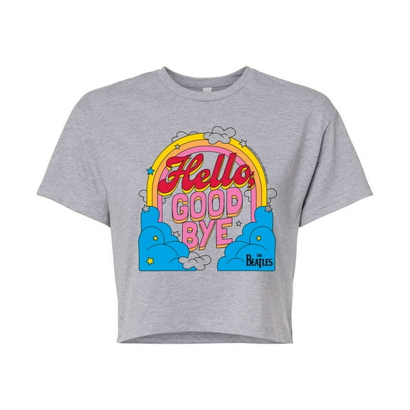 The Beatles - Hello Goodbye - Women's Cropped Graphic T-Shirt