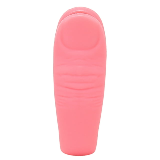 2 piezas de pinzas de boca de tigre rosadas pequeñas fáciles de usar para aliviar el estrés, de plástico duradero, pinzas de punto de acupresión LI4 para masajes familiares