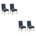 thumbnail image 1 of Fundas elásticas para sillas de comedor Inteprter 2 piezas azul brumoso, 1 of 6