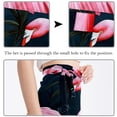 thumbnail image 3 of Flamingo Chic Chiffon Beach Skirt with Polyester Straps - for the Beach, 3 of 6