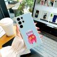 thumbnail image 3 of Proteja su iPhone con estilo con esta funda para teléfono a prueba de golpes de goma TPU con estampado de dibujos animados creativos y minimalistas, 3 of 4