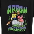 thumbnail image 3 of The Spongebob Movie: Search For Squarepants - Arrgh You Ready - Women's Short Sleeve Graphic T-Shirt, 3 of 6