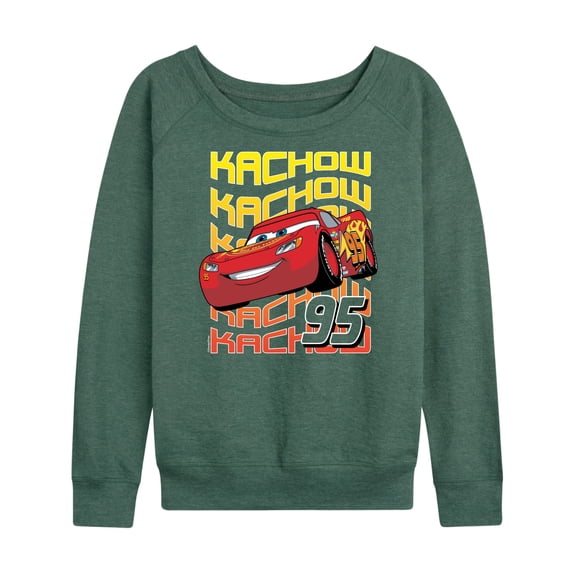 Disney's Cars - KACHOW 95 - Women's Lightweight French Terry Long Sleeve Shirt
