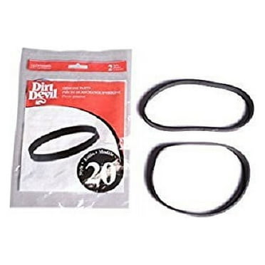 Dirt Devil 120000 Series Upright Style 20 Flat Belts 2 Pk Part # 3JZ0900000