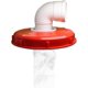 thumbnail image 1 of Cubierta de filtro de lluvia IBC, filtro IBC de nailon lavable, cubierta de filtro de tapa IBC, tanque de lluvia IBC de 163 mm/245 mm, 1 of 4
