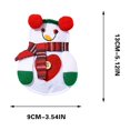 thumbnail image 2 of XWSHYW Decoraciones Navideñas Adornos Navideños Adornos de Mesa Juego de Cuchillos y Tenedores Papá Noel Juego de Utensilios para El Hogar Cuchillo de Muñeco de Navidad de Tela No Tejida, 2 of 6