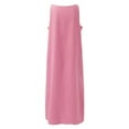 thumbnail image 4 of Sngxgn Women's Summer Dresses Collar V Neck Sleeveless Midi Dress Causal Stripes Ribbed Knit Bodycon Dresses(Pink,S), 4 of 5