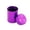 Purple, variant on Portable Tea Tin Basdi Small Portable Aluminum Tea Canister - Travel Storage Tin for Loose Tea - Compact Airtight Container for Outdoor & Daily Use - Easy to Carry, Airtight Container, Purple