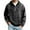 Black, variant on Fgnfyis Jackets for Men Casual Hooded Zip up Denim Jacket Lightweight Style Outerwear Coat for Daily Streetwear Mens Coats Black M