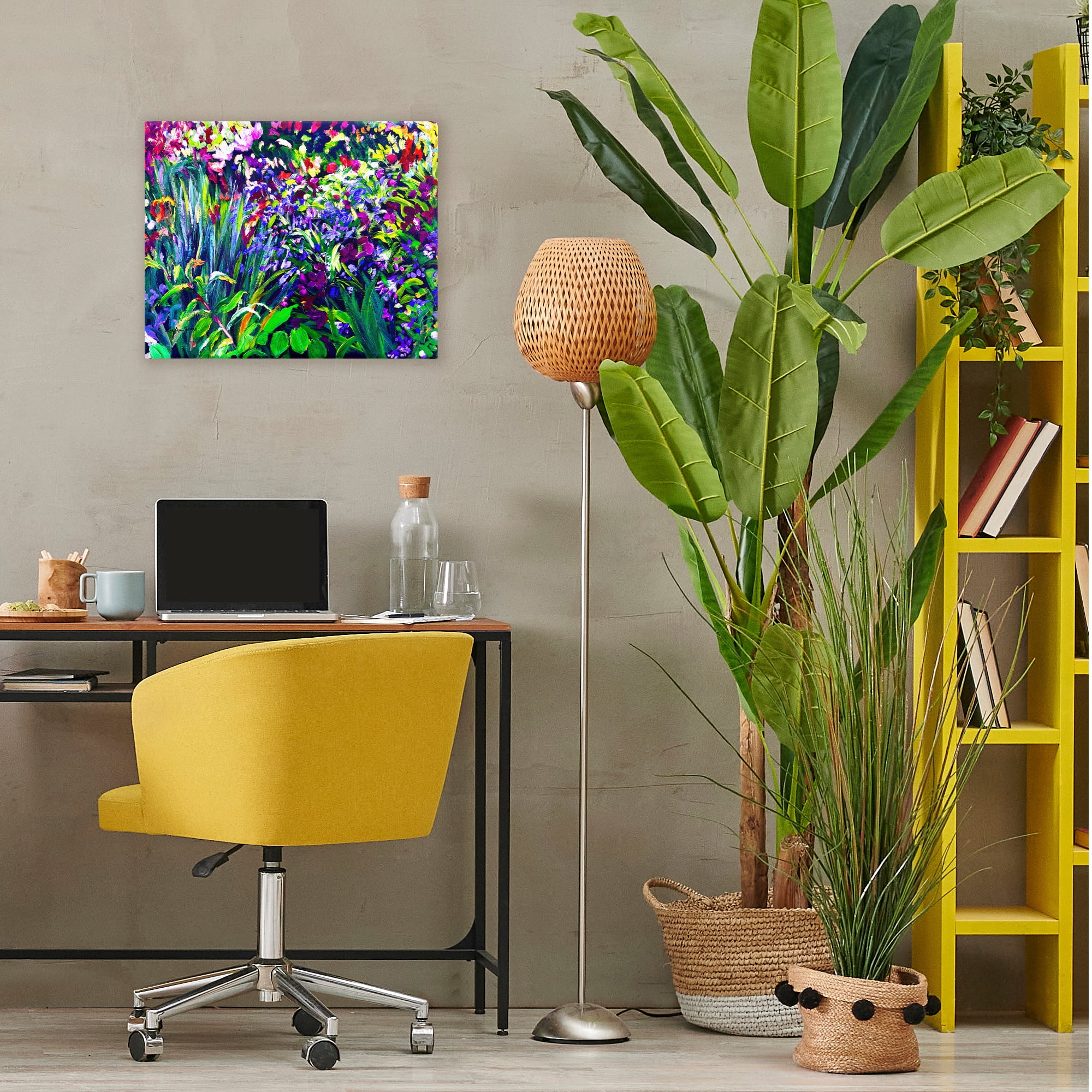 Stupell Industries Vibrant Confetti Garden Canvas Wall Art, design by Lee Ann Zirbes