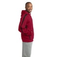thumbnail image 3 of Sport-Tek® Sleeve Stripe Pullover Hooded Sweatshirt. ST265, 3 of 6