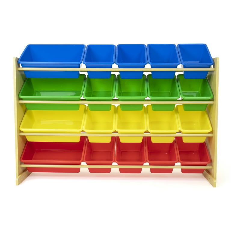 Primary color on sale toy bin organizer