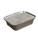 thumbnail image 1 of Toystoory Paquete de 10 sartenes de papel de aluminio, accesorios para el hogar, contenedor de alimentos rectangular de gran capacidad de una Herramientas y accesorios para hornear tapa de 700ml, 1 of 6