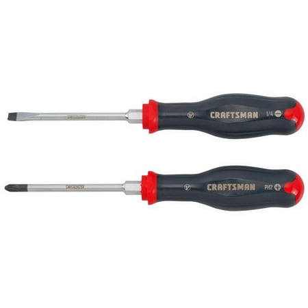 UPC: 0885911737982 | Craftsman V-Series Phillips/Slotted Precision Screwdriver Set 2 pc
