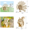 thumbnail image 2 of Puzzle 3D de madera con forma de esqueleto de animal salvaje, juego de 6 piezas i-Chony, 2 of 6