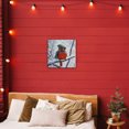 thumbnail image 2 of Stupell Industries Christmas Cool Cardinal Canvas Wall Art design by Jim Baldwin, 17 x 17, 2 of 7