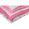 Gerber Newborn Baby Girl Assorted Terry Printed Washcloths, 10 Pack