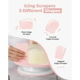 thumbnail image 3 of 158PCs Cake Decorating Kit, Baking Supplies Tools - Includes Cake Stand Turntable, 64 Icing Piping Tips Set, 2 Frosting Spatulas, 3 Scrapers, 50+2 Pastry Bags, Coupler, Video Tutorial, Booklet, 3 of 5