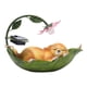 thumbnail image 2 of Lámpara de linterna impermeable con luz solar colgante de animales, decoración artística para jardín Perro amarillo, 2 of 9