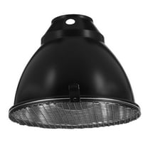 SEWCHICS Reptile Heat Lamp Guard with Aluminum Dome Light Shade for Breeding Box - 1 Set Protective Cover