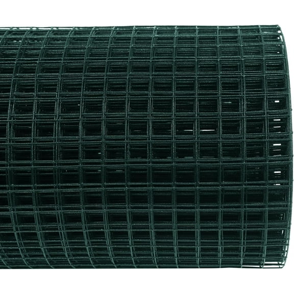 Hardware Cloth, 1/2inch 36in x 50ft Galvanized After Welding Square Chicken Wire Fence Mesh Roll, Chicken Wire Fencing, Wire Mesh for Rabbit Cages, Garden, Small Rodents, Green