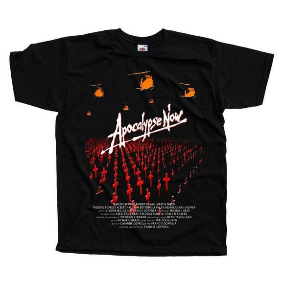 APOCALYPSE NOW ver14 1979 T SHIRT TEE black 100% cotton Sizes S-5XL