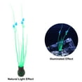 thumbnail image 5 of Unique Bargains Blue Aquarium Simulation Coral Orchid Flower Silicone Fluorescent Coral Glow Fish Tank Landscape Decor, 5 of 6