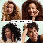 Garnier Fructis Style Curl Scrunch Controlling Hair Gel for Curly Hair, 6.8 fl. oz.