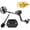 Black, variant on BIMZUC Metal Detector Adjustable Height Water Resistant Handheld Metal Finder for Gold Silver Jewelry Underground Treasure Hunting Instrument 7.95 inches Search Coil