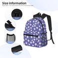 thumbnail image 4 of Fotbe Daisies Flowers Lightweight Casual Laptop Backpack for Men and Women, Daily use Waterproof backpack, Backpack for College, 4 of 7
