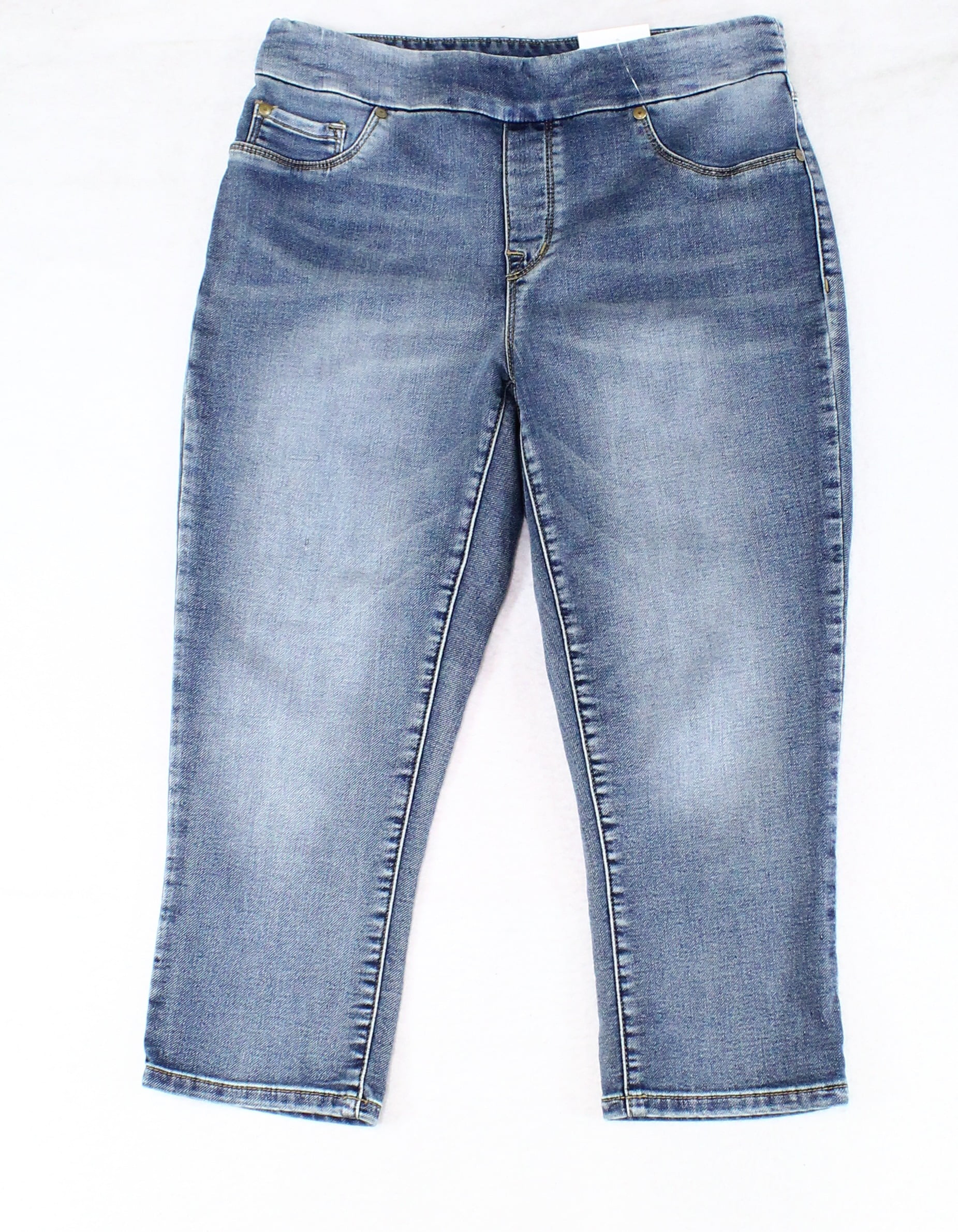 Designer Brand Jeans - Womens Jeans Stretch Capri Pull-On Slim 8 ...