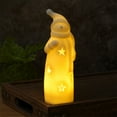 thumbnail image 1 of Fiudx Luz de Noche Navideña, Estilo Vela Led, Elegante Diseño de Pvc, Brillo Suave y Cálido, Decoración para Cabecero de Dormitorio, Ambiente Festivo, Bajo Consumo, Atenuación Remota, Tamaño 5 X 5 X, 1 of 6
