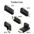thumbnail image 5 of USB C Adapter Type C Coupler Supports 60W Fast Charging and Data Sync Head, 5 of 8