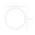 thumbnail image 2 of Shisuyan 50pcs Plastic Macrame Hoops: White Plastic Dreamcatcher Rings DIY Craft Hoops For Macrame Wreath Making DIY Projects Home Decor, 2 of 8