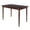 Walnut, variant on Winsome Ravenna Rectangle Dining Table, Natural Finish