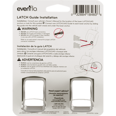 Evenflo Latch Guide Anchors - 2 CT2.0 CT