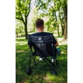 thumbnail image 3 of Kijaro Rok-It Portable Rocking Collapsible Camping Chairs with Carry Bag, Hallett Peak Gray Heathered, 3 of 9